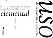 book Uso de la gramática española. Nivel elemental