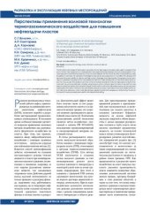 book Перспективы применения волновой технологии термогазохимического воздействия для повышения нефтеотдачи пластов