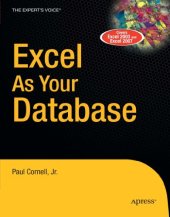 book Excel as Your Database