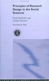 book Principles of research design in the social sciences