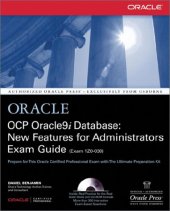 book OCP Oracle9i Database: New Features for Administrators Exam Guide