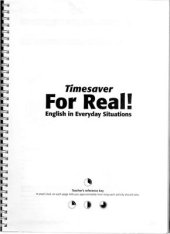 book Timesaver: For Real! English in Everyday Situations (Intermediate) Book + Audio