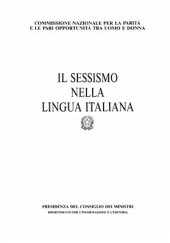 book Il sessismo nella lingua italiana