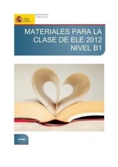 book Materiales para la clase de ELE 2012. Nivel B1