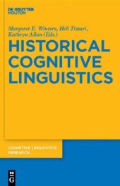 book Historical cognitive linguistics