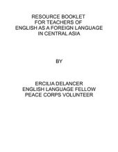 book Resource Booklet for Teachers of English as a Foreign Language in Central Asia