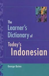 book The Learner's Dictionary of Today's Indonesian