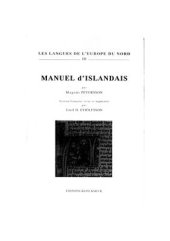 book Manuel d’islandais