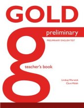 book Gold Preliminary: Teacher's Book