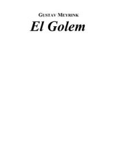 book El Golem