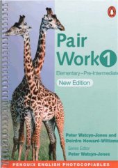 book Pair Work 1 Elementary - Pre-Intermediate