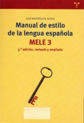 book Manual de estilo de la lengua española