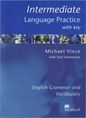 book Intermediate Language Practice with Key. English Grammar and Vocabulary