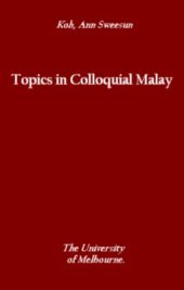 book Topics in colloquial Malay