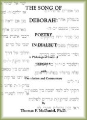 book The song of Deborah: poetry in dialect