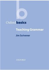 book Oxford Basics. Teaching Grammar