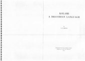 book Kolami, a Dravidian Language