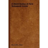 book A Short Syntax of New Testament Greek