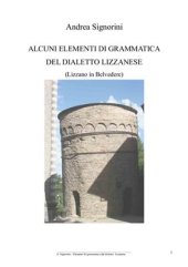 book Elementi di grammatica del dialetto lizzanese