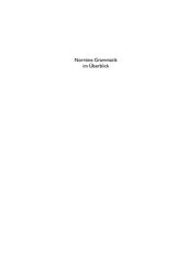 book Norröne Grammatik im Überblick. Altisländisch und Altnorwegisch