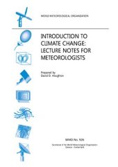 book Introduction to climate change: lecture notes for meteorologists