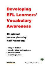 book Developing EFL Learners' Vocabulary Awareness (15 Original Lesson Plans)