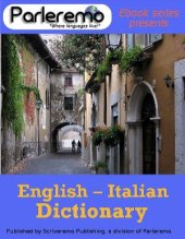 book Parleremo English-Italian Italian-English Dictionary