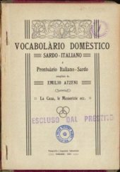 book Vocabolàrio domèstico sardo-italiano