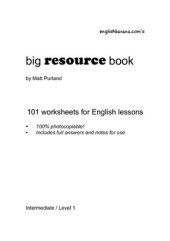 book Big Resource Book. Intermediate Level 1