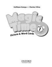 book Magic Time 1. Picture and Word Cards