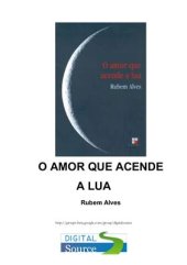 book O amor que acende a lua