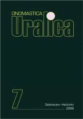book Onomastica Uralica 7