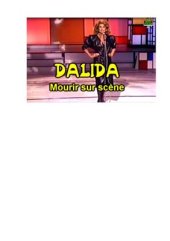 book Learn French with - Dalida Mourir sur Scène