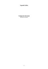 book Teologia da Libertação: ensaio de sintese