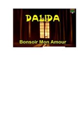 book Learn French with - Dalida Bonsoir Mon Amour