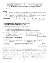 book The Morphosyntax of Navajo Comparatives and the Degree Argument