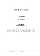 book OSPF Design