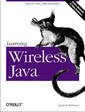 book Learning Wireless Java