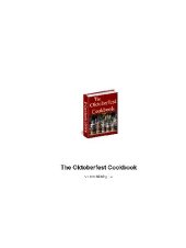 book The Oktoberfest Cookbook