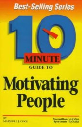 book 10 Minute Guide To Motivating People