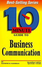 book 10 Minute Guide To Business Presentations