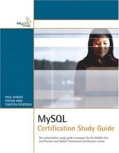 book MySQL - MySQL Certification Study Guide