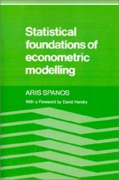 book Statistical Foundations Of Econometric Modelling