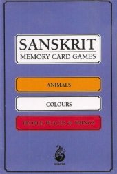 book Vidyarambhah Samskrta. First Lessons in Sanskrit 1. Memory Card Games. Animals, Colours, People, Places & Things