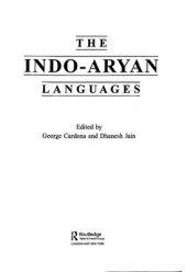 book Indo-Aryan languages