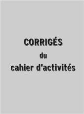 book Alter Ego + 2. Corrigés du cahier d'activités