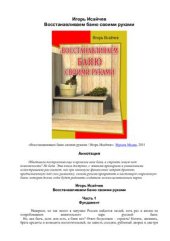 book Восстанавливаем баню своими руками