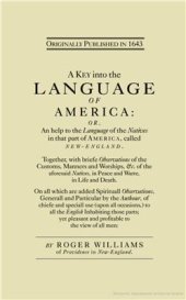 book A Key into the Language of America