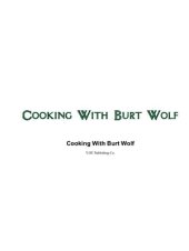 book Cooking With Burt Wolf