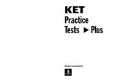 book KET practice Tests Plus